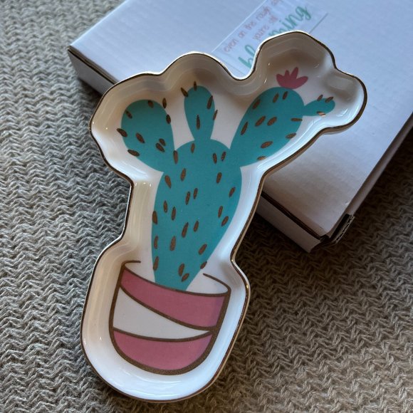 Brand New | Cactus Trinket Tray - Picture 2 of 2